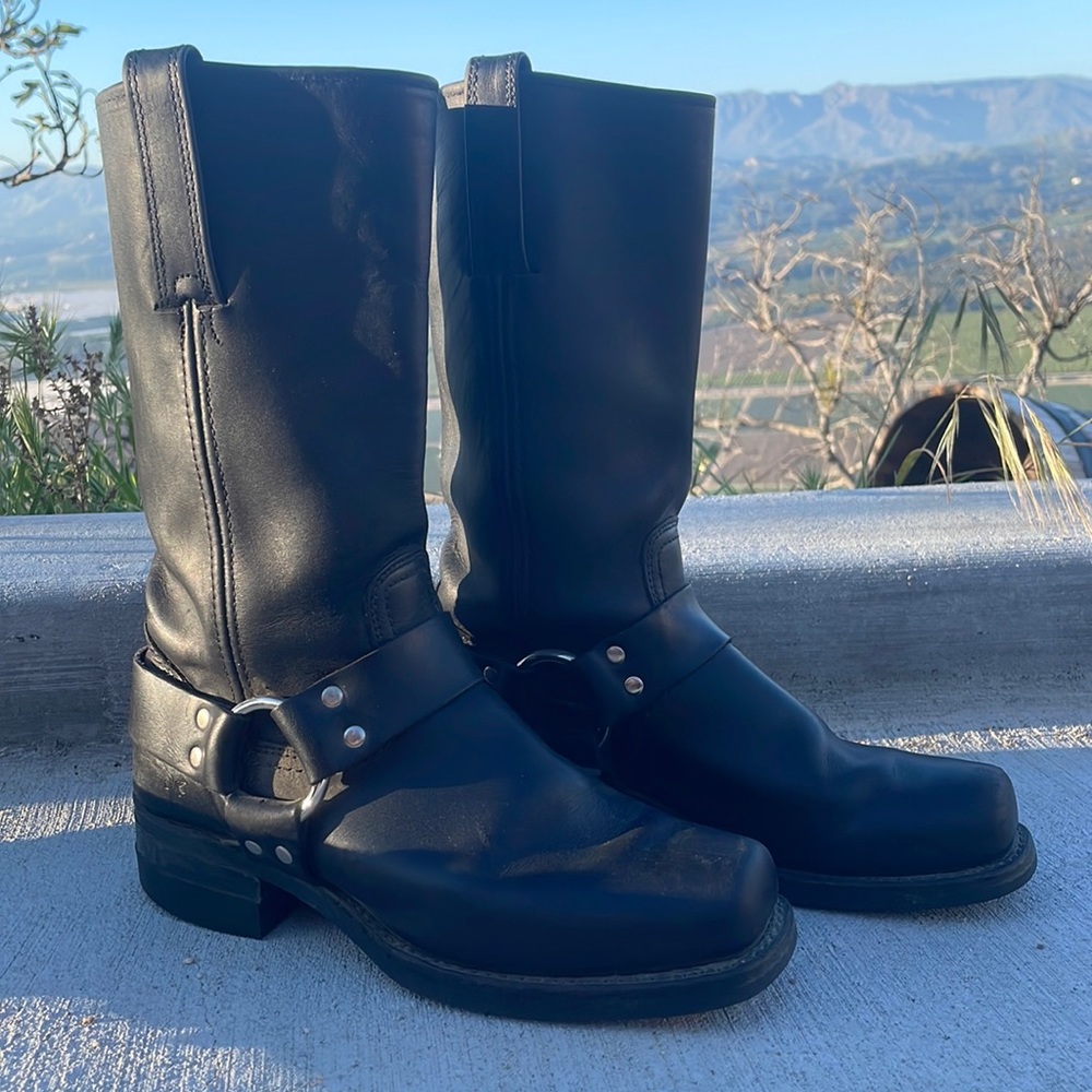 Harley Davidson Black Riding Boots!